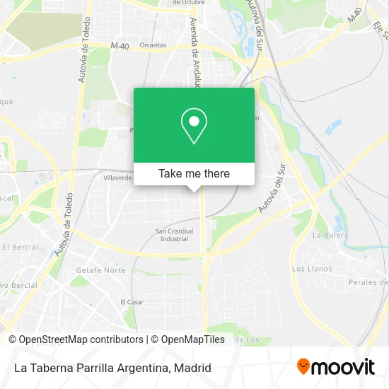 La Taberna Parrilla Argentina map