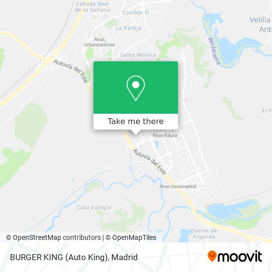 BURGER KING (Auto King) map