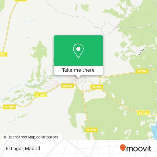 mapa El Lagar, Calle Obispo, 3 28510 Campo Real