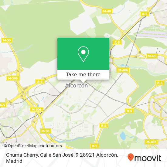 Chuma Cherry, Calle San José, 9 28921 Alcorcón map