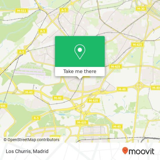 Los Churris, Calle de Allariz, 12 28044 Buenavista Madrid map