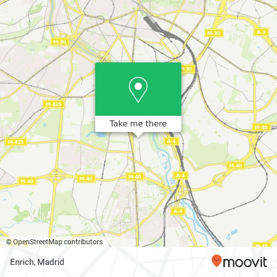 Enrich, 28041 San Fermín Madrid map