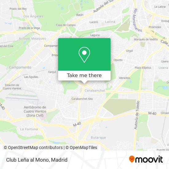 Club Leña al Mono map