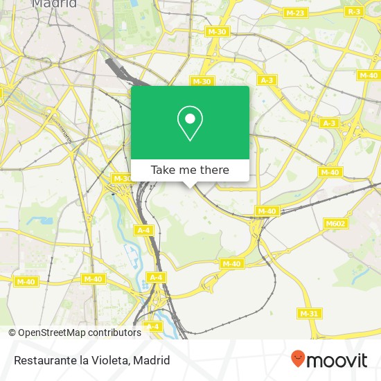 Restaurante la Violeta, Calle de la Mancha, 6 28053 Entrevías Madrid map