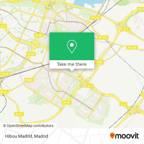 Hibou Madrld map