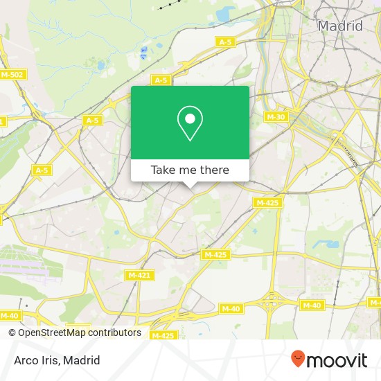 Arco Iris, Paseo de Marcelino Camacho, 13 28025 Madrid map