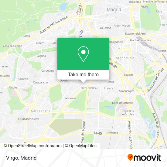 Virgo map