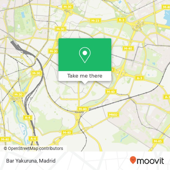 Bar Yakuruna, Calle de Guadaíra, 14 28018 Portazgo Madrid map