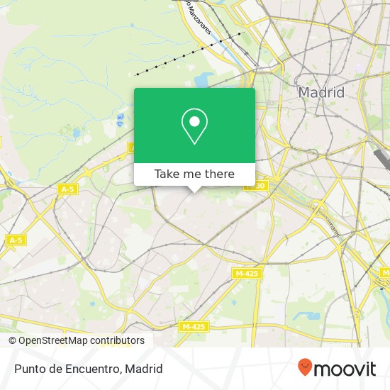 Punto de Encuentro, Calle de Zaida, 9 28019 San Isidro Madrid map