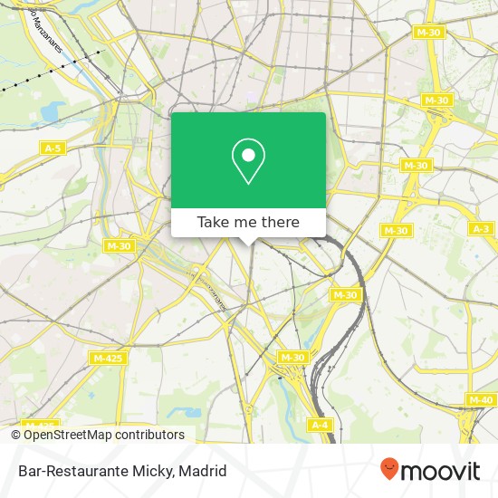 Bar-Restaurante Micky map