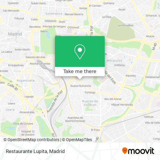 mapa Restaurante Lupita