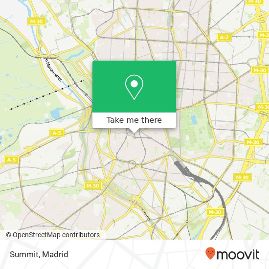 mapa Summit, Calle del Conde de Romanones, 7 28012 Embajadores Madrid
