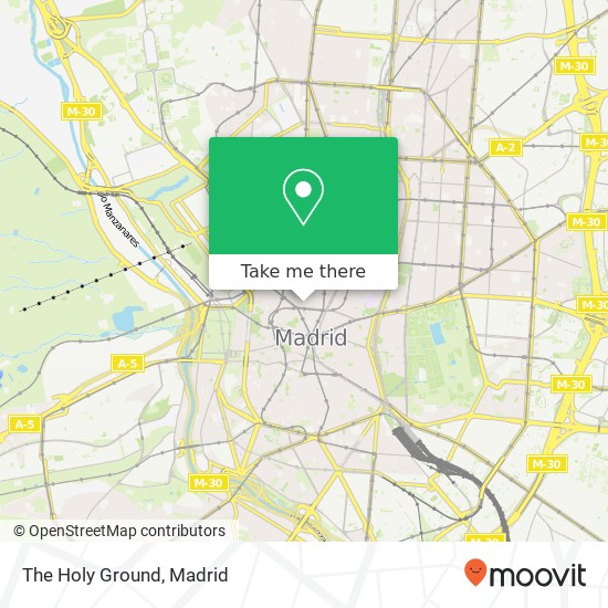 The Holy Ground, Calle de Concepción Arenal, 4 28004 Universidad Madrid map