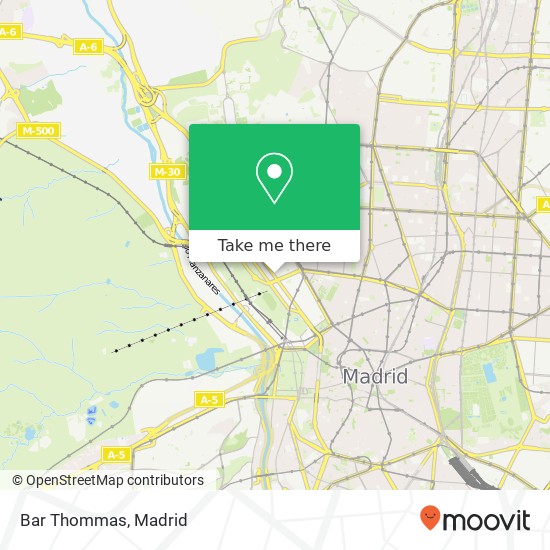 Bar Thommas map