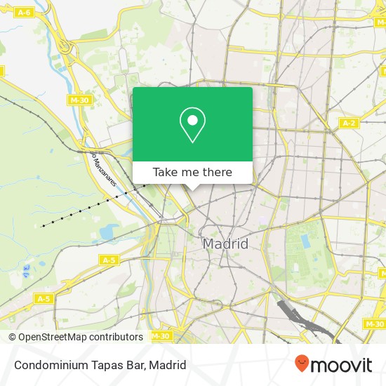 Condominium Tapas Bar, Calle del Conde Duque, 5 28015 Universidad Madrid map