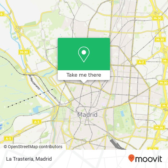 La Trastería, Glorieta de Ruiz Giménez, 4 28015 Trafalgar Madrid map