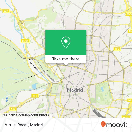 Virtual Recall map