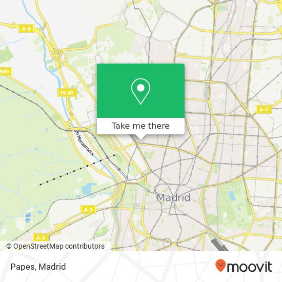 mapa Papes, Calle de Andrés Mellado, 8 28015 Gaztambide Madrid