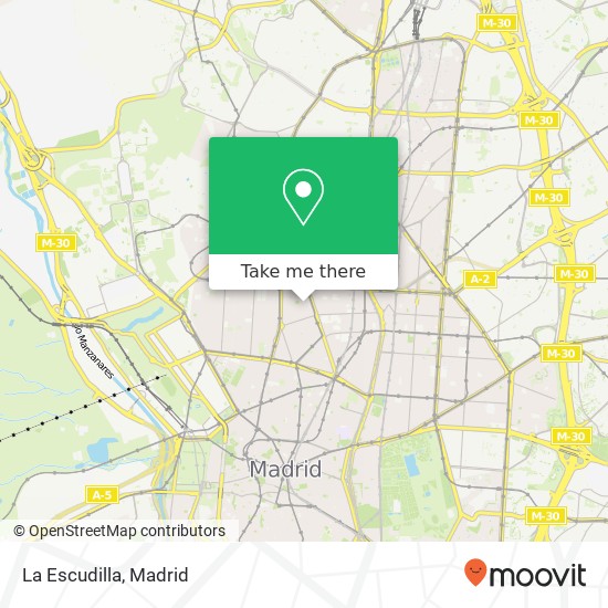 La Escudilla, Calle de Santísima Trinidad, 16 28010 Trafalgar Madrid map