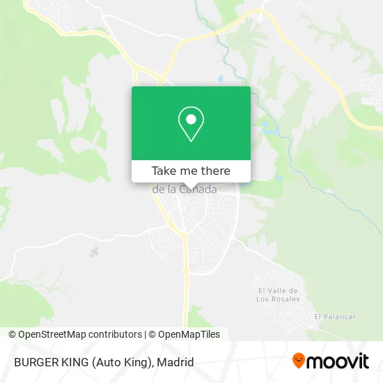 BURGER KING (Auto King) map