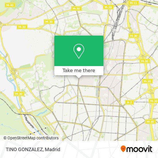 TINO GONZALEZ map