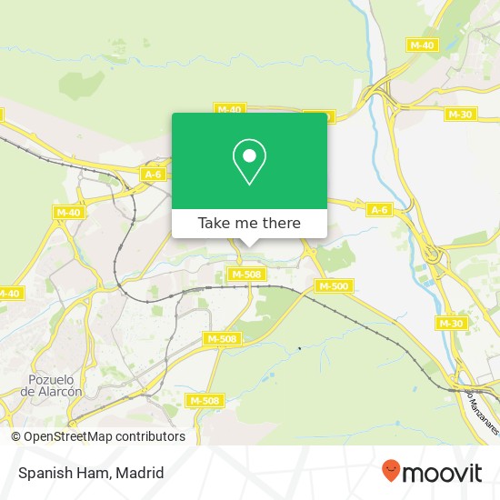 Spanish Ham, Calle de la Pinilla, 21 28023 Aravaca Madrid map
