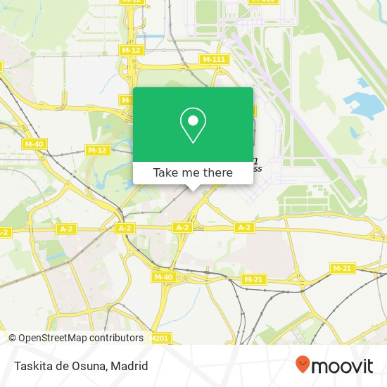 Taskita de Osuna, Calle de la Corbeta, 8 28042 Alameda de Osuna Madrid map