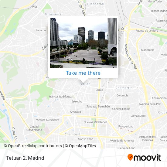 Tetuan 2 map