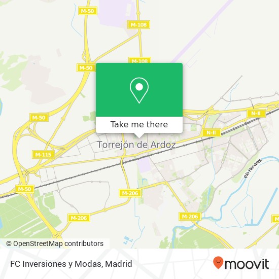 FC Inversiones y Modas, Calle Cardoso, 5 28850 Torrejón de Ardoz map