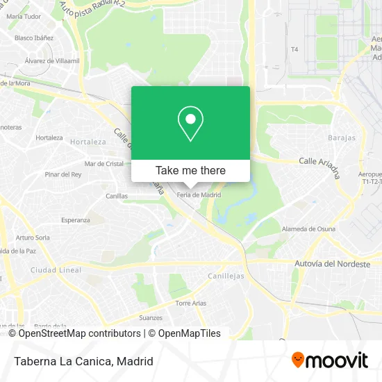 Taberna La Canica map