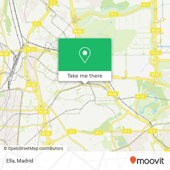 Ella, 28043 Pinar del Rey Madrid map
