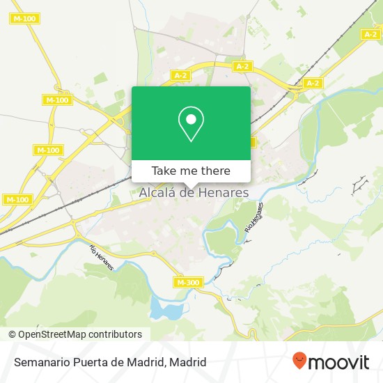 Semanario Puerta de Madrid map