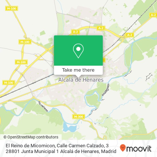 El Reino de Micomicon, Calle Carmen Calzado, 3 28801 Junta Municipal 1 Alcalá de Henares map