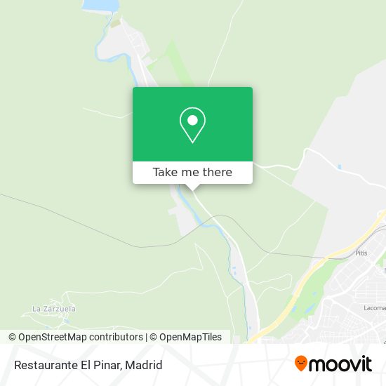 Restaurante El Pinar map