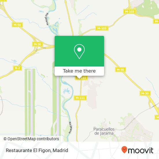 Restaurante El Figon, Calle Guillermo Mesa, 3 28860 La Granja Paracuellos de Jarama map