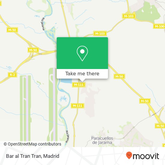 Bar al Tran Tran map