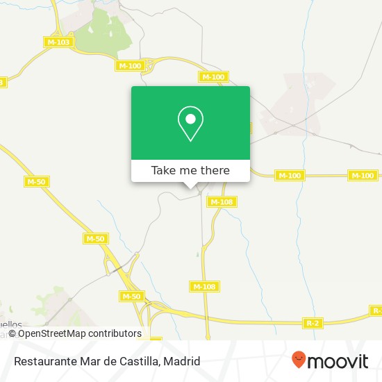 Restaurante Mar de Castilla, Calle Soria, 13 28864 Ajalvir map