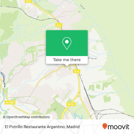 El Potrillo Restaurante Argentino, Avenida Mallorca, 5 28290 Monte Rozas Las Rozas de Madrid map