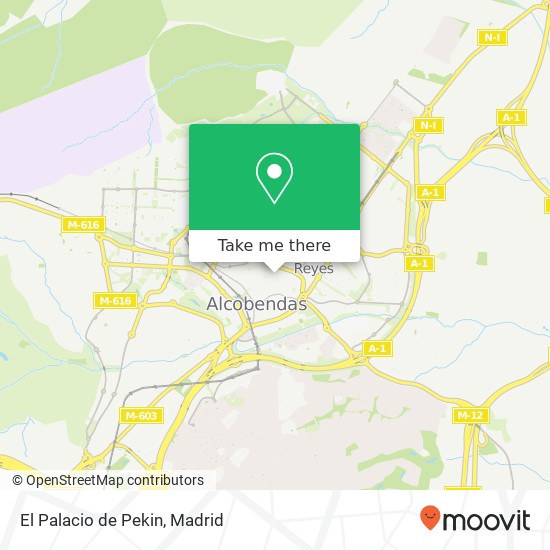 El Palacio de Pekin, Plaza de Castilla, 3 28100 Alcobendas map