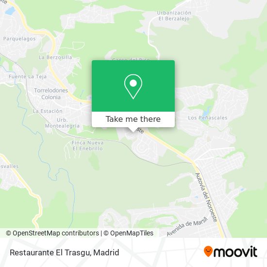 mapa Restaurante El Trasgu