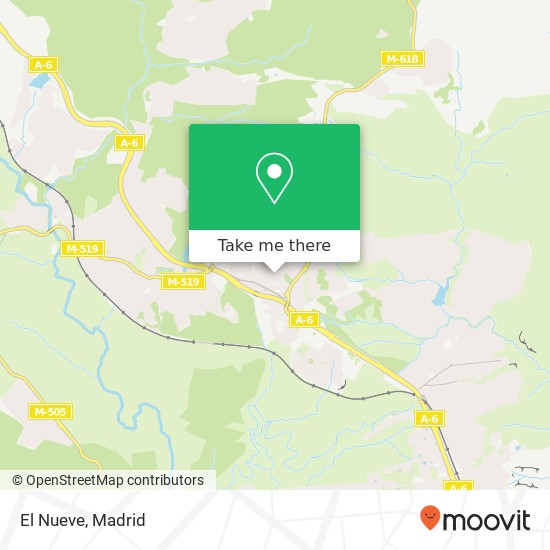 mapa El Nueve