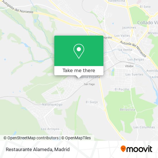 Restaurante Alameda map