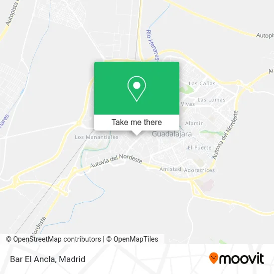Bar El Ancla map