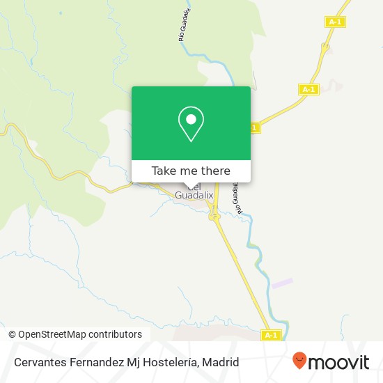 Cervantes Fernandez Mj Hostelería map