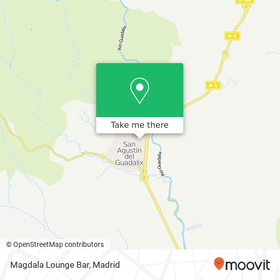 Magdala Lounge Bar map