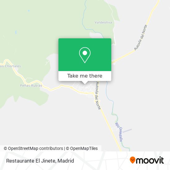 mapa Restaurante El Jinete