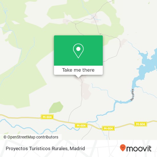 mapa Proyectos Turísticos Rurales, Calle Carretas, 21 28739 Gargantilla del Lozoya
