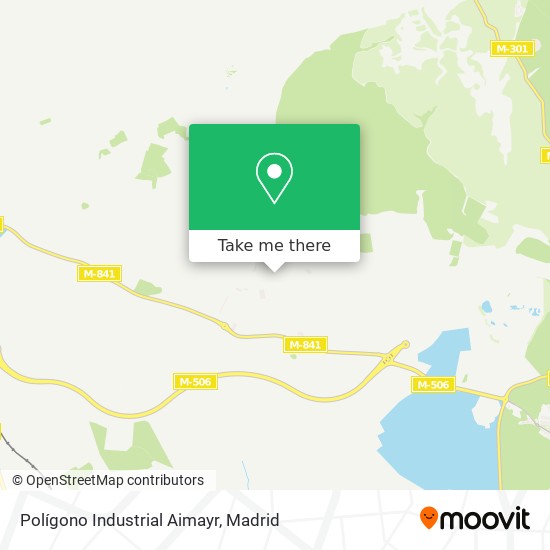 Polígono Industrial Aimayr map