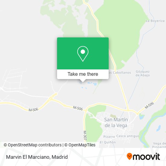 Marvin El Marciano map