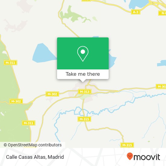Calle Casas Altas map